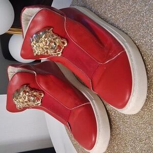 Versace HI TOP Sneaker Or Ankle Boots